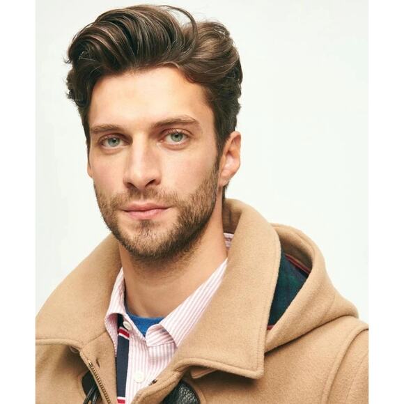 Brooks Brothers Camel Trench Coat M NEVER WORN - LIKE NEW - Picture 10 of 11